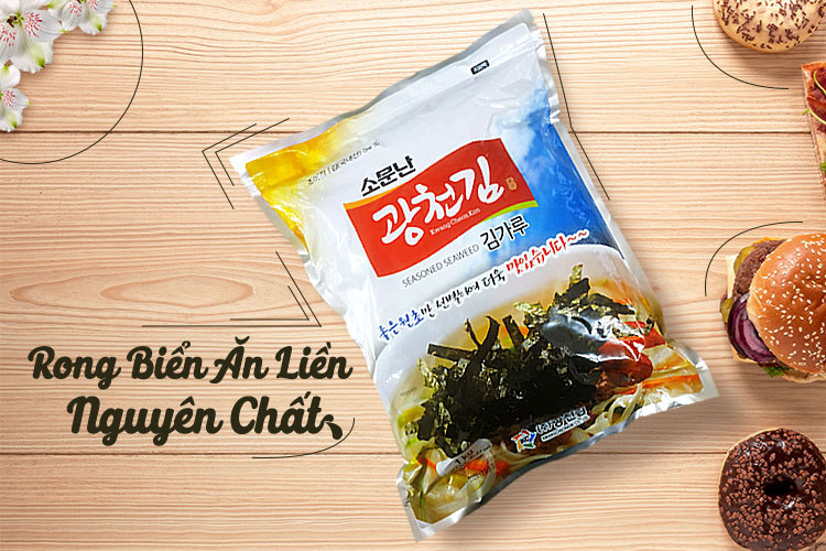 Rong Biển Ăn Liền Hàn Quốc Thực Dưỡng  Ăn Chay